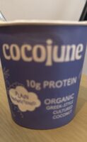 Organic Greek-Style cultured coconut