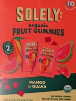 Organic FRUIT GUMMIES MANGO & GUAVA
