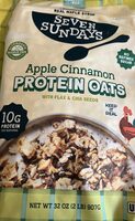 Apple Cinnamon Protein Oats
