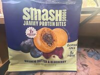 Smash Foods Jammy Protien Bites | Cashew Butter & Blueberry
