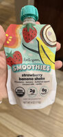 Smoothies strawberry banana shake
