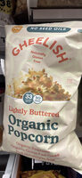 Lightly Buttered Organic Popcorn