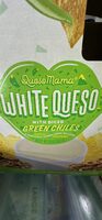 White Queso With Diced Green Chiles