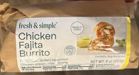 Chicken Fajita Burrito