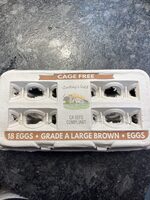 Large Brown Cage Free Eggs