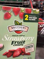 Freeze-dried Strawberry Fruit Crisps