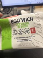 Egg'wich Chicken Sausage, Egg & Cheese
