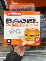 New York Style Bagel Sausage, Egg & Cheese