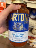 Mediterranean Style Garlic, Caper & Oregano