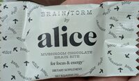 Brainstorm Mushroom Chocolate Brain Bite