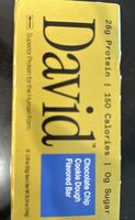 Chocolate Chip Cookie Dough Flavored Bar