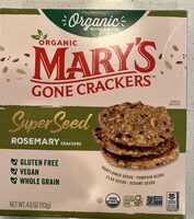 Super Sees Rosemary crackers
