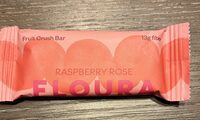 Raspberry rose fruit crush bar