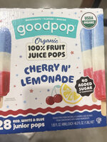 Cherry N’ Lemonade Popsicles