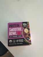 Protein Smoothie Bowl Acai + Strawberry + Banana