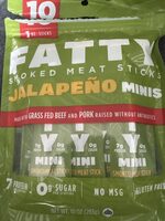 Jalapeño Minis Smoked Meat Sticks