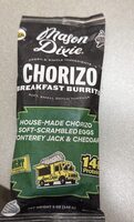 Chorizo breakfast burrito