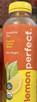 Sunshine Tea Organic Lemon Water