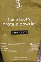 Bone broth protein powder