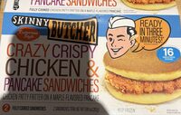 Crispy Chicken & Pancake Sandwiches