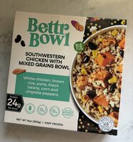 Southwestern Chicken with Mixed Grains Bowl
