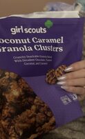 Coconut carmel granola clusters
