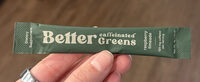 Caffeinated Greens raspberry limeade