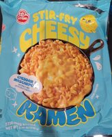 Stir Fry Cheesy Ramen - Cheddar and mascarpone
