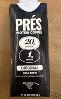 Prés Protein Coffee Original Cold Brew