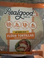 Flour Tortillas Burrito Style
