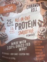 Cinnamon Roll All-In-One Protein Smoothie Powder