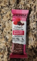 Collagen Protein Bar Chocolate Raspberry