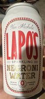 Sparkling Negroni Water