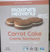 Carrot Cake Creme Sandwich