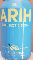 DUAL BIOTIC SODA - Clear Lemon