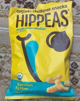 Organic Chickpea Puffs-Yellow Pea, Vegan White Cheddar