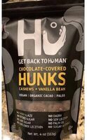 Chocolate Covered Hunks - Cashews + Vanilla Bean