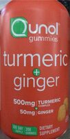 Turmeric and ginger gummies