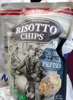 Risotto chips -  Crushed black pepper