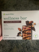 Wellness bar nutty dark chocolate
