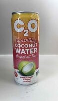 C2O grapefruit fizz sparkling coconut water