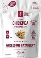 Wholesome Raspberry Chickpea Granola
