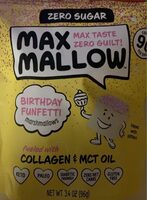Max Mallow Birthday Cake marshmallows