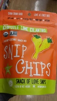 Snip chips, chipotle lime cilantro snack mix
