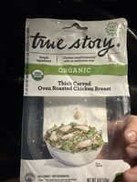 Thick Carved Oven Roasted Chicken Breast