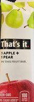 That's It Apple + Cherry Fruit Bar