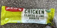 Chicken Cilantro & Lime Burrito