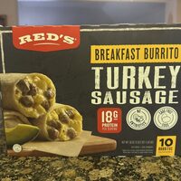 Breakfast Burrito Turkey Sausage