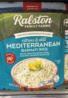 Citrus & dill MEDITERRANEAN BASMATI RICE