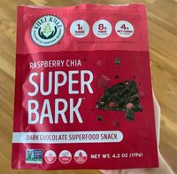 Raspberry Chia Super Bark
